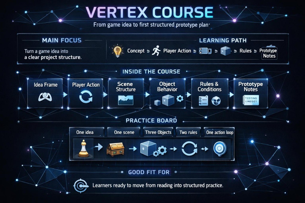 Vertex course diagram